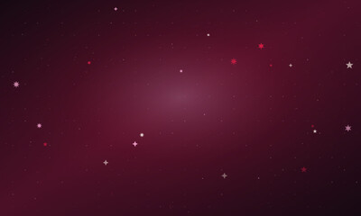 Abstract Dark Burgundy Space Background with Glowing Stars, Crimson Nebula Gradient, and Sparkling Cosmic Dust for Luxury Galactic Wall Art and Digital Design © Rakibs