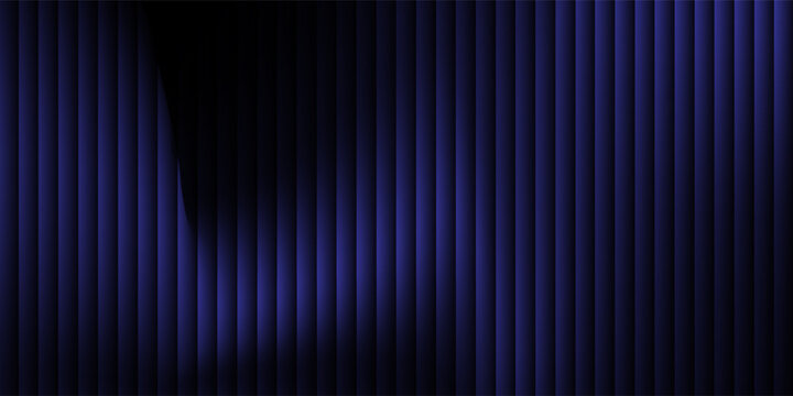 abstract futuristic wallpaper, vertical dark stripes pattern, thin evenly spaced bars, deep navy and indigo blue gradient glow, Vol 3