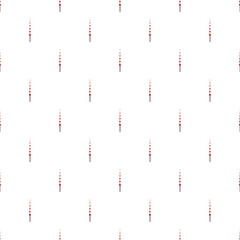 Abstract seamless pattern featuring the iconic berlin tv tower silhouette in red and white © nsit0108