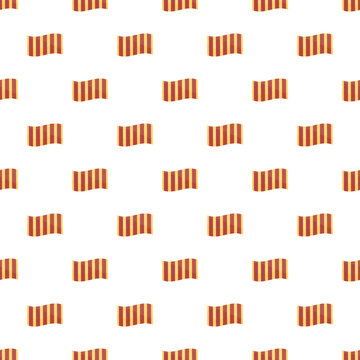 Senyera repeating pattern displaying catalan flag element