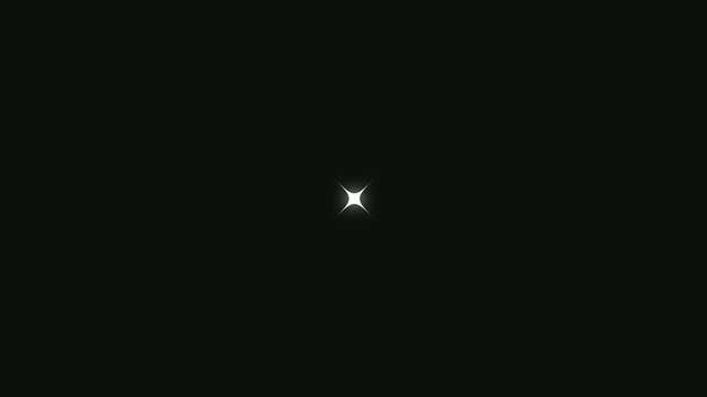 After Effect on black Screen Background for twinkle sparkle overlay starry light background, night sky. 4k animation star glitter sparkle, sparkling