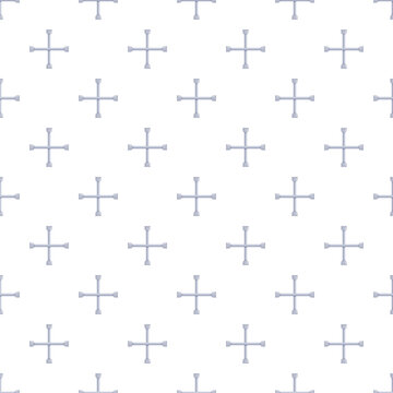 Lug wrench cross tools forming a repeating pattern, representing car repair and maintenance