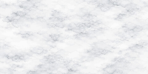 A beautiful summer day features fluffy white clouds drifting across a clear blue sky atmosphere in this bright and sunny nature cloudscape © Sayid