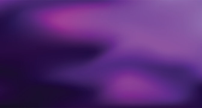 Rrealistic bokeh background. Abstract blurred blue and purple light trails with soft bokeh effect. Film light realistic effect on black transparent background, vector illustration.