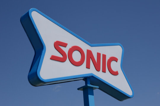 Sonic Drive-In Fast Food Location. Sonic is a Drive-In Restaurant Chain.