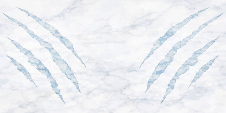 Icicles hang from a roof against a blue winter sky with white clouds and a high altitude jet vapor trail
