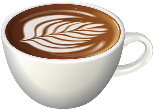 coffee americano cappuccino doppio coffee latte clip art isolated  high resolution 