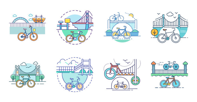 Colorful cartoon vehicles and objects set - Bright and playful set of cartoon-style vehicles, tools, and objects arranged in a fun, organized pattern with soft shadows.