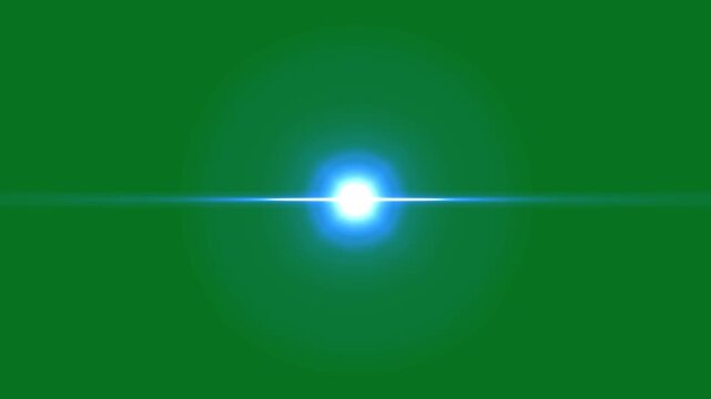 TV screen open and closing transition with blue light effect, Television turn On off, Switch on tv effect, switch off tv effect. Simulated analog TV on off for closing transition on green screen in 4k