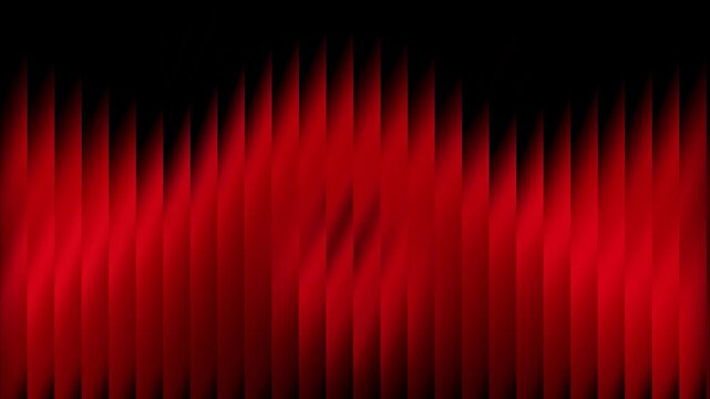 Red Vertical Equalizer Bars Wave Pattern Abstract Digital Motion Background for Music Visualizer and Electronic Signal Processing Interface Visualization