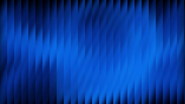Blue abstract vertical wave patterns and light ripples modern cinematic dark digital art high quality loopable background for presentation or media production