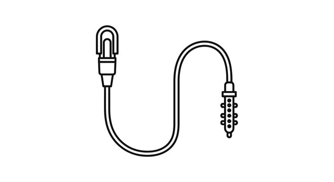 Medical Catheter with Connector and Tip