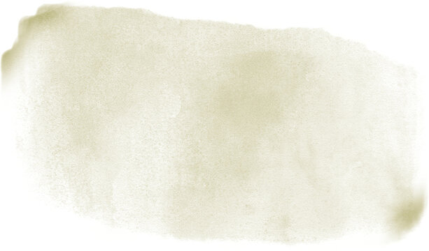 Watercolor stain decoration