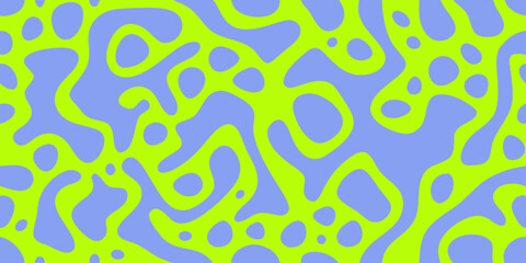 Obraz premium abstract fluid pattern seamless design with blue and green shapes