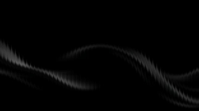 Abstract wave pattern background for web design and wallpaper, black and white