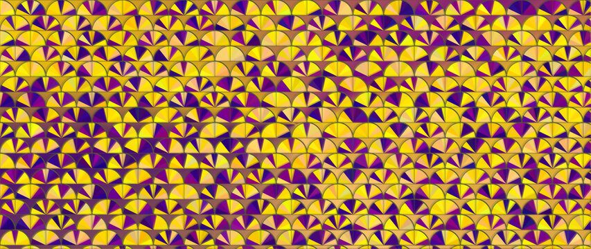 Distraction Free Wallpaper - Butter Royal colors with Conic background