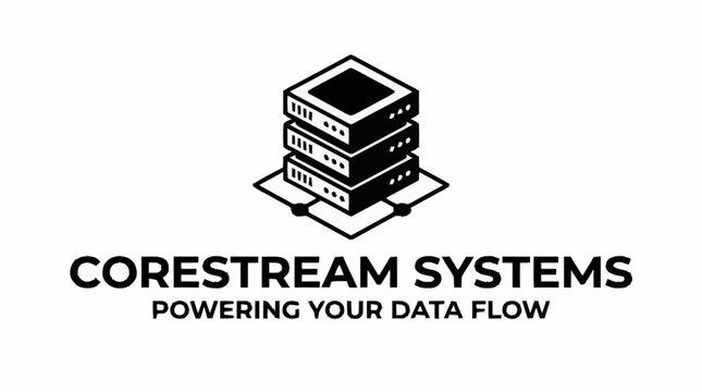 Corestream Systems Powering Your Data Flow Logo.