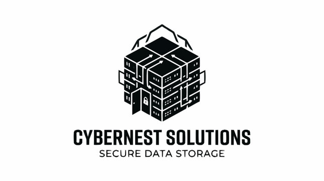Cybernest Solutions Secure Data Storage Logo.