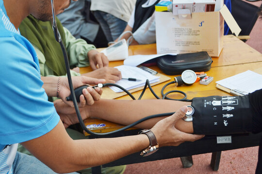 Blood pressure check