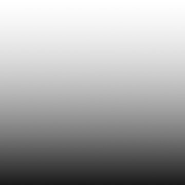 Black Solid Bottom to Transparent Gradient Fade Overlay, PNG