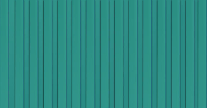 Corrugated Metal Texture &ndash; Seamless Shipping Container Wall Panel Background