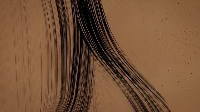 Aged film scan showing vertical diagonal lines, texture, dust