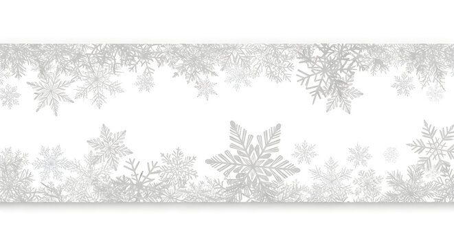 Christmas snowflakes background winter holiday decoration snowflake pattern