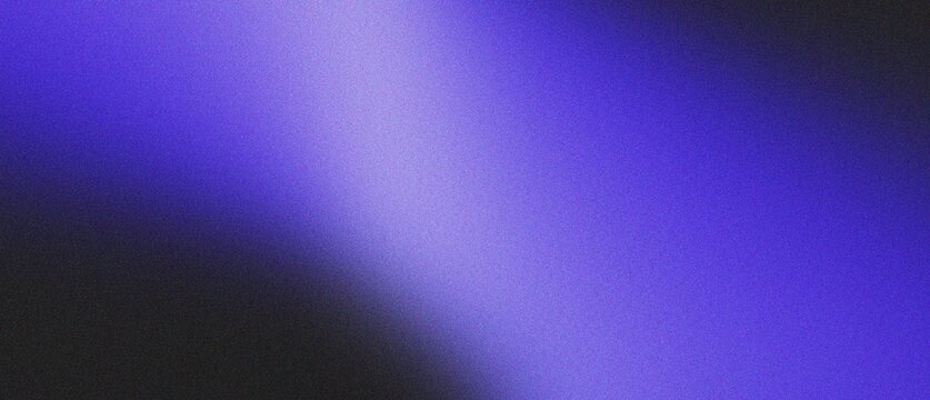 Vibrant purple abstract background with bright light diagonal beam and grainy texture, deep color gradient with subtle shadows, modern digital art, energetic and futuristic.