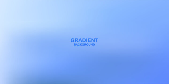This is a premium, smooth vector gradient background that transitions from a light, airy blue to a deeper royal blue. The subtle mesh-style blend.