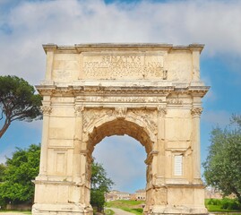 Obraz premium Arch of Constantine , Rome