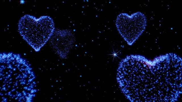 heart shaped fireworks