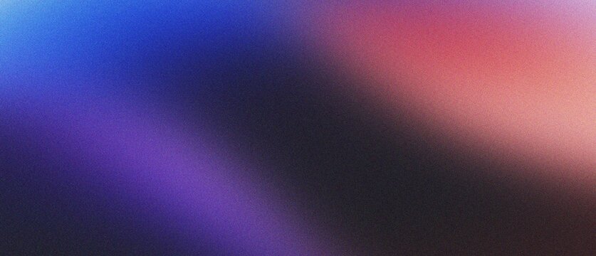 Vibrant abstract background with strong blue and pink purple hues, featuring a diagonal light shift and grainy texture for eye-catching creative layouts.