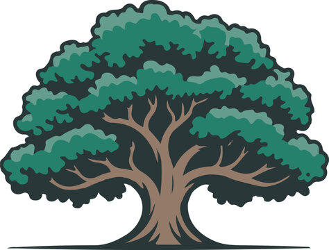 Big Tree Nature Icon