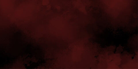Naklejka premium Abstract bloody grunge overlays fog isolated on black background. Red and black mix as a background of clouds and fog. Black and red wallpaper, decoration or design.