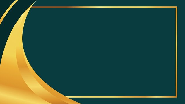 Elegant Background With Gold Accent