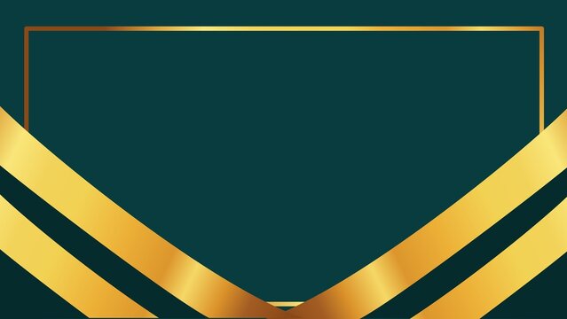 Elegant Background With Gold Accent