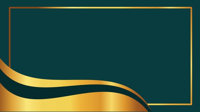 Elegant Background With Gold Accent