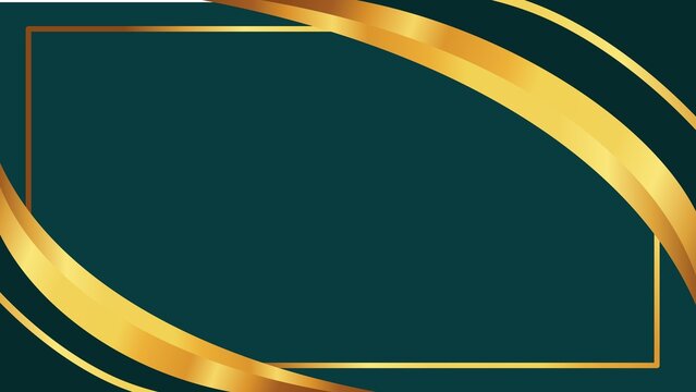 Elegant Background With Gold Accent