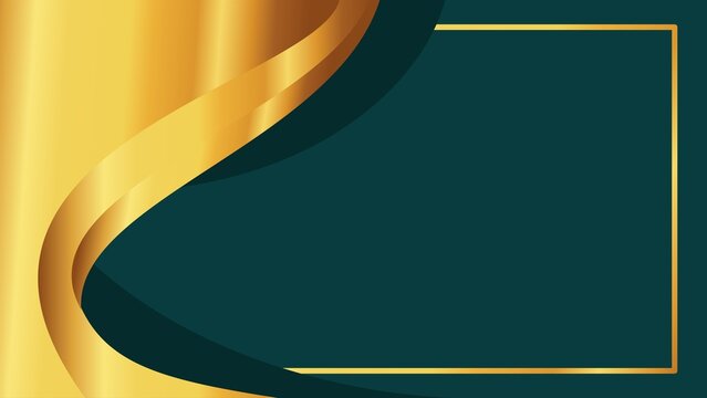 Elegant Background With Gold Accent