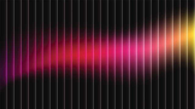 Vibrant sound wave graphic design element.