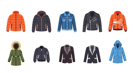 Winter Coats, Jackets, and Blazers Collection - Modern Apparel Icons © rexus