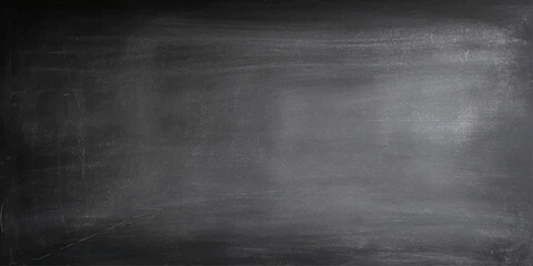 Blank blackboard background with scratched texture for presentations © Sabir