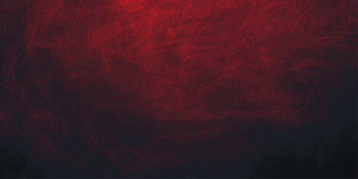 A dark red grunge background features an abstract textured design with black smoke, bright fire flames, and a glowing orange light motion that creates a dramatic galaxy backdrop
