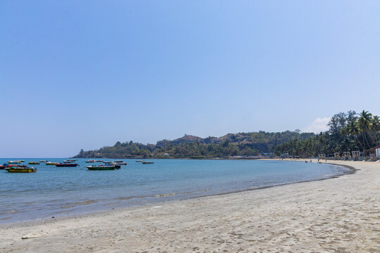 Corbyns Beach in Port Blair, Andaman 