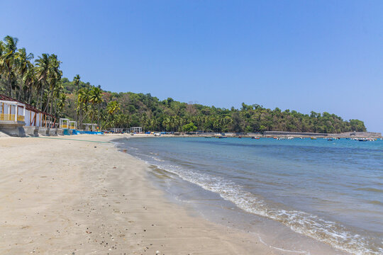 Corbyns Beach in Port Blair, Andaman 