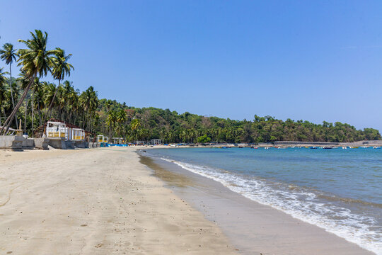 Corbyns Beach in Port Blair, Andaman 