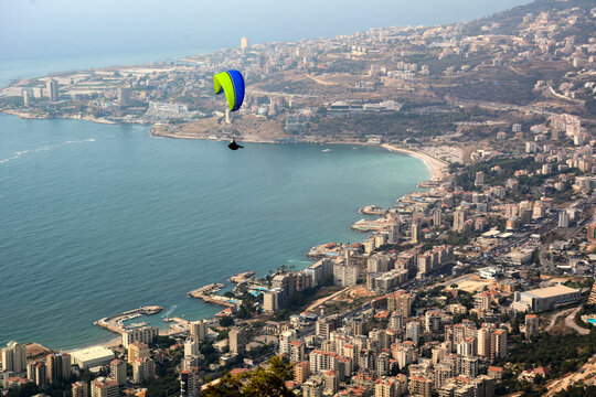 Beirut Parasailing, Harissa, Lebanon
