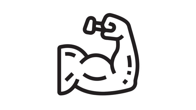Protractor ruler icon with protractor lines, angle measurement marks, and minimalist outline style featuring geometry, math, math tools with symbol