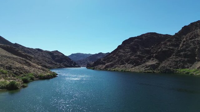 Colorado River, between Arizona and Nevada