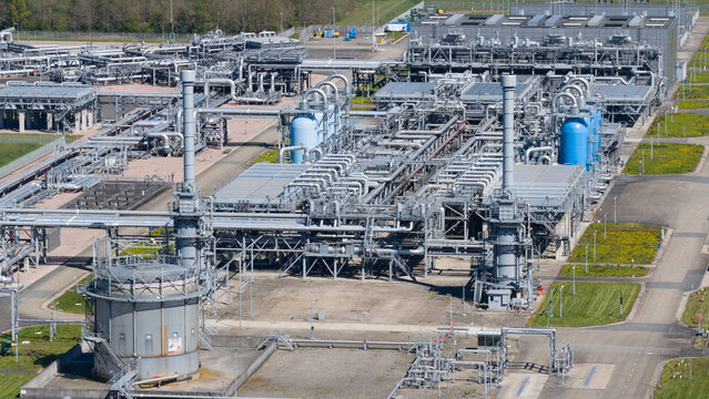 Norg Underground Gas Storage aerial